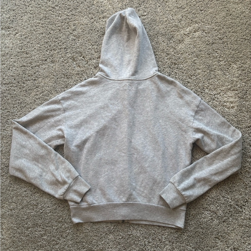 SO Women's Short Full Zip Gray Jacket Size S - Picture 7 of 8